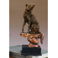 Wolf Figurine 5.5"W x 12"H